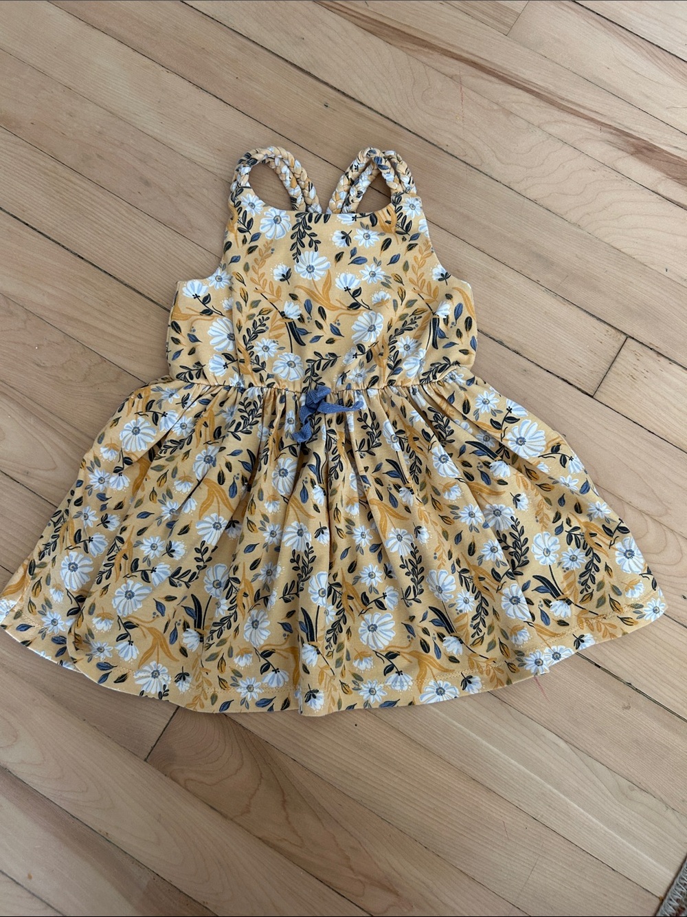 Tommy Bahama - Yellow Floral Sundress with Bow - size 12-18M